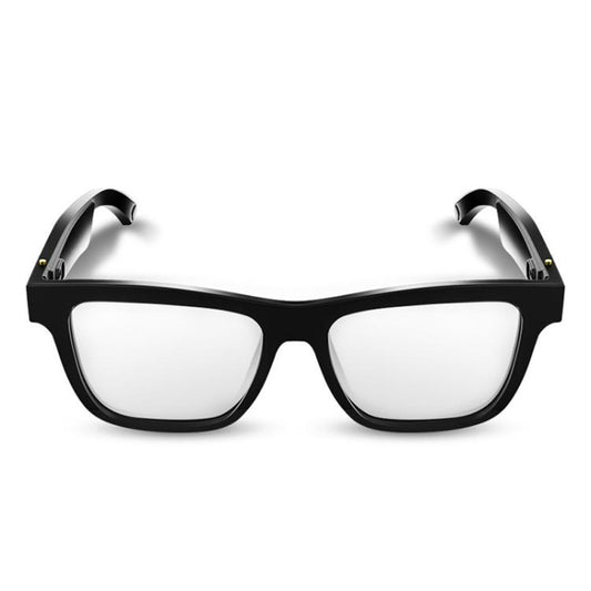 E10 Smart Audio Bluetooth Glasses, Style: Touch Style(Transparent) by bashfashion