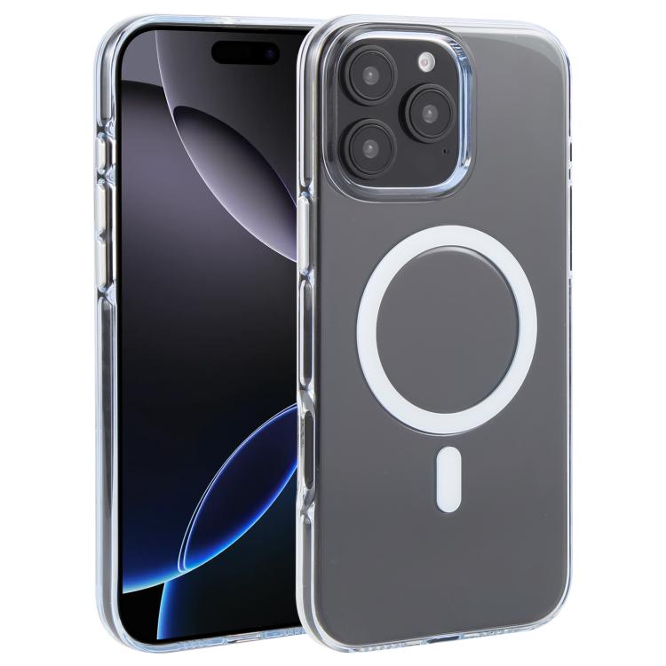For iPhone 16 Pro Max DFANS DESIGN Shield Magsafe Magnetic PC Phone Case(Transparent) by DFANS DESIGN