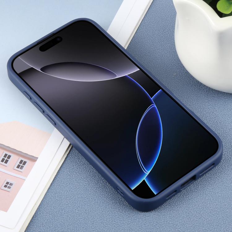 For iPhone 16 Pro Max DFANS DESIGN Frosted Magsafe Magnetic Holder Phone Case(Blue) by DFANS DESIGN