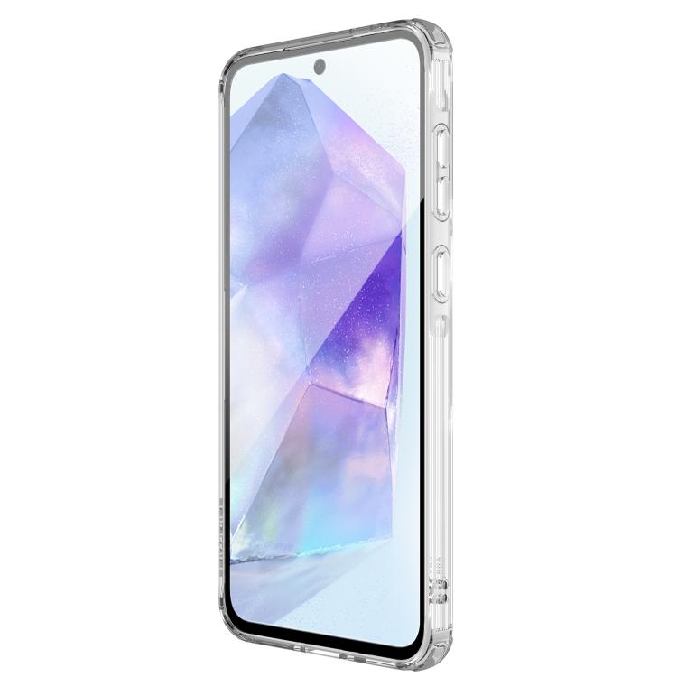 For Samsung Galaxy A56 5G NILLKIN PC + TPU Phone Case(Transparent) by NILLKIN