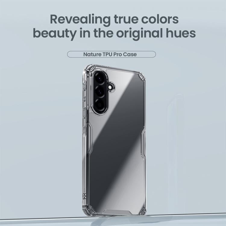 For Samsung Galaxy A56 5G NILLKIN PC + TPU Phone Case(Transparent) by NILLKIN