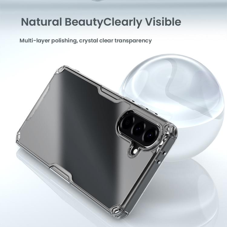 For Samsung Galaxy A56 5G NILLKIN PC + TPU Phone Case(Transparent) by NILLKIN