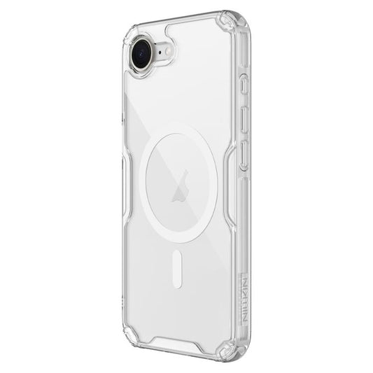 For iPhone 16e NILLKIN Ultra Clear Magnetic PC + TPU Phone Case(Transparent) by NILLKIN