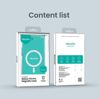 For iPhone 16e NILLKIN Ultra Clear Magnetic PC + TPU Phone Case(Transparent) by NILLKIN