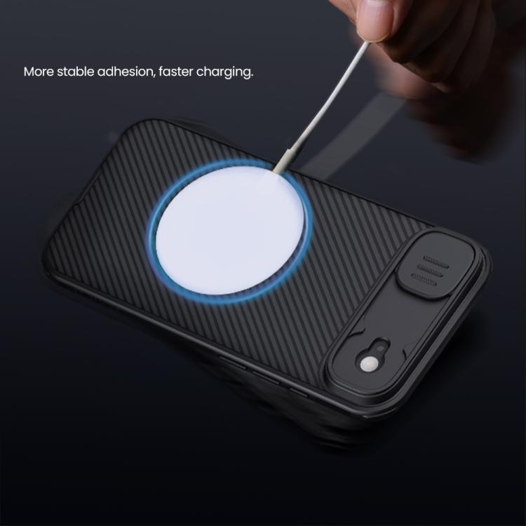 For iPhone Air NILLKIN CamShield Pro Magnetic PC Phone Case(Black) by NILLKIN