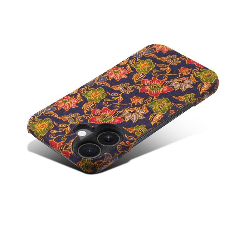 For iPhone 16 Plus Denior A16 Flower Language Series MagSafe PC Phone Case(Classical Flower) by Denior