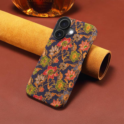For iPhone 16 Plus Denior A16 Flower Language Series MagSafe PC Phone Case(Classical Flower) by Denior