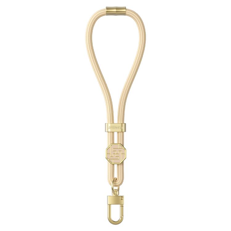 DUX DUCIS Garden Series Swastika Pattern Adjustable Short Phone Lanyard(Glaze Yellow) by DUX DUCIS