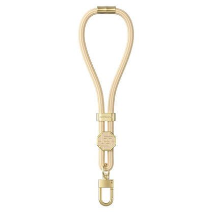 DUX DUCIS Garden Series Swastika Pattern Adjustable Short Phone Lanyard(Glaze Yellow) by DUX DUCIS