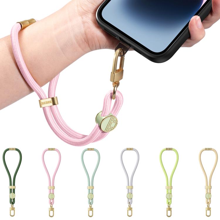 DUX DUCIS Garden Series Tile Pattern Adjustable Short Phone Lanyard(Army Green) by DUX DUCIS