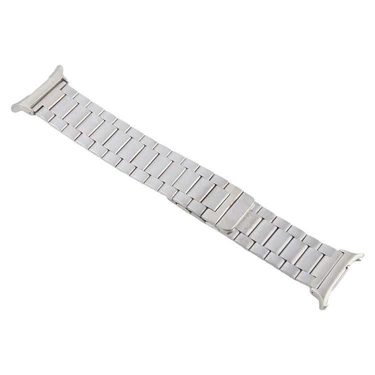 For Samsung Galaxy Watch Ultra 47mm / Ultra 2025 Three-beads Magnetic Steel Watch Band(Silver) by bashfashion