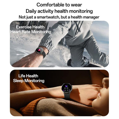 Yesido IO28 Smart Watch, 1.51 inch Screen, Support BT Call / Heart Rate(Black) by Yesido