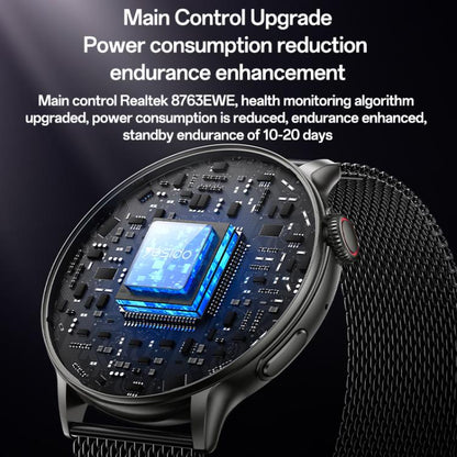 Yesido IO28 Smart Watch, 1.51 inch Screen, Support BT Call / Heart Rate(Black) by Yesido