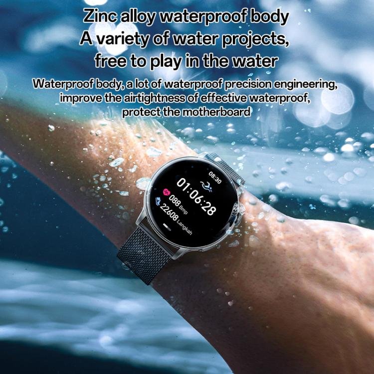 Yesido IO28 Smart Watch, 1.51 inch Screen, Support BT Call / Heart Rate(Black) by Yesido