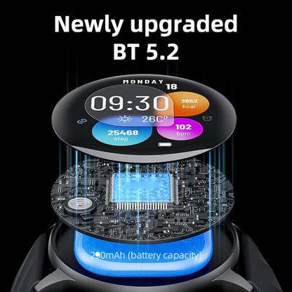 Yesido IO29 Waterproof Smart BT Watch, 1.39 inch Screen, Support BT Call / Heart Rate(Black) by Yesido