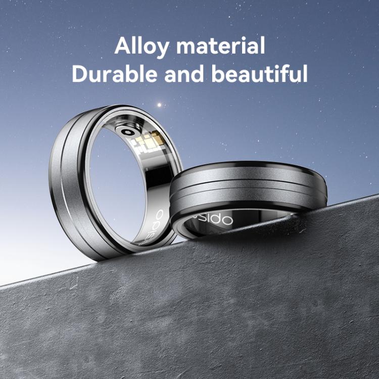 Yesido IO32 Health Monitor Smart Ring, Support Body Temperature / Heart Rate / Blood Pressure / Female Physiological Reminder, Size:60mm Inner Circumference(Black) by Yesido