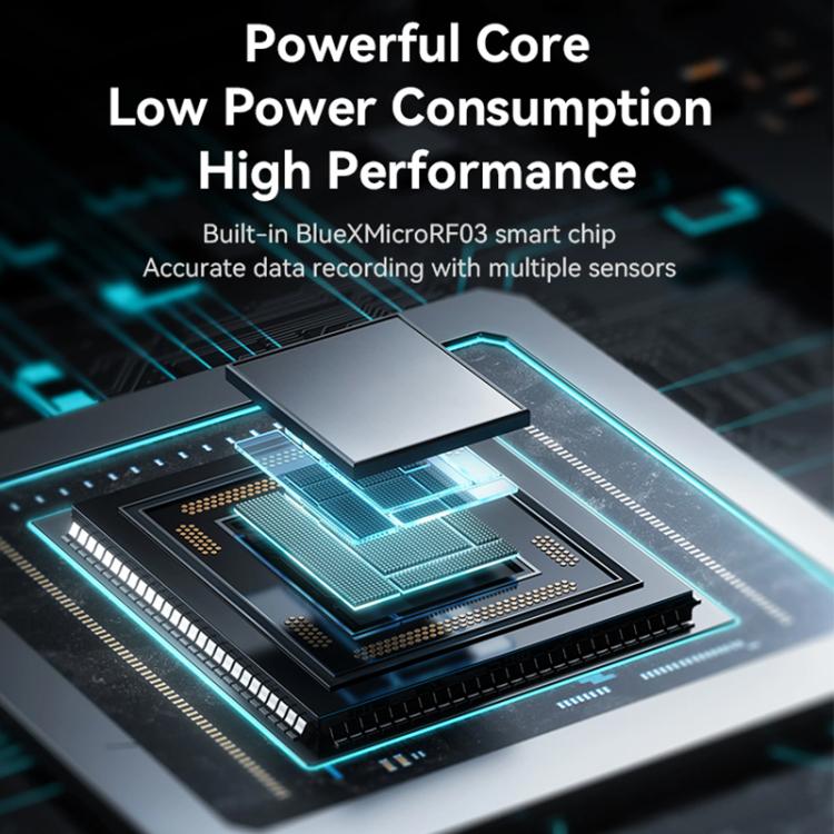 Yesido IO32 Health Monitor Smart Ring, Support Body Temperature / Heart Rate / Blood Pressure / Female Physiological Reminder, Size:63mm Inner Circumference(Black) by Yesido