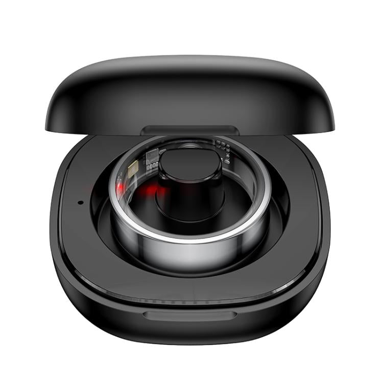 Yesido IO33 Health Monitor Smart Ring, Support Body Temperature / Heart Rate / Blood Pressure / Female Physiological Reminder, Size:68mm Inner Circumference(Black) by Yesido