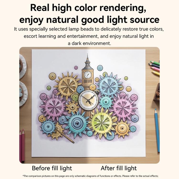 Yesido DH11 Borderless Wireless Reading Light(White) by Yesido