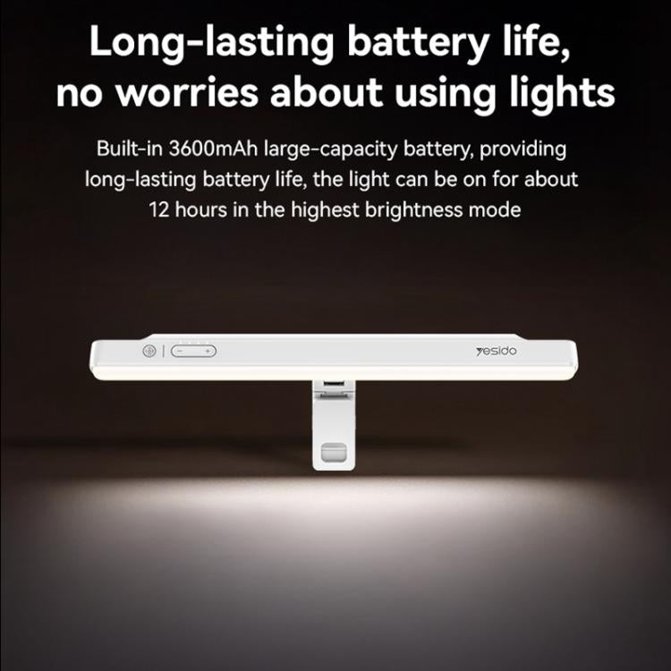 Yesido DH11 Borderless Wireless Reading Light(White) by Yesido