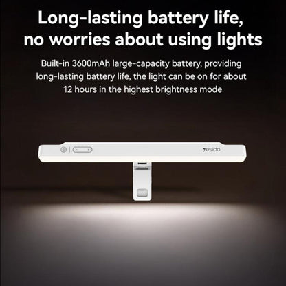 Yesido DH11 Borderless Wireless Reading Light(White) by Yesido