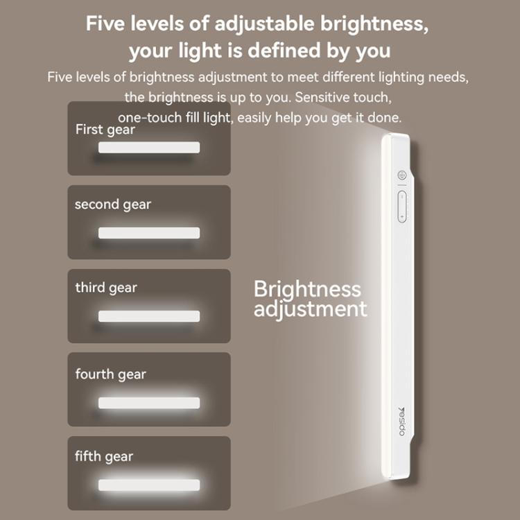 Yesido DH11 Borderless Wireless Reading Light(White) by Yesido