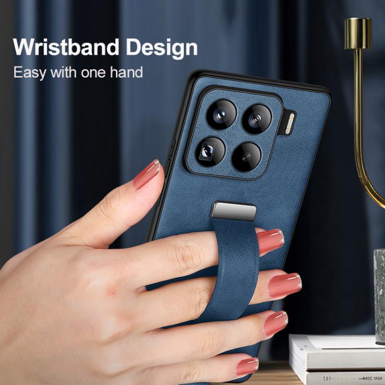 For Xiaomi 15 Pro SULADA PC Hybrid Leather Texture Skin Feel Shockproof Phone Case(Black) by SULADA