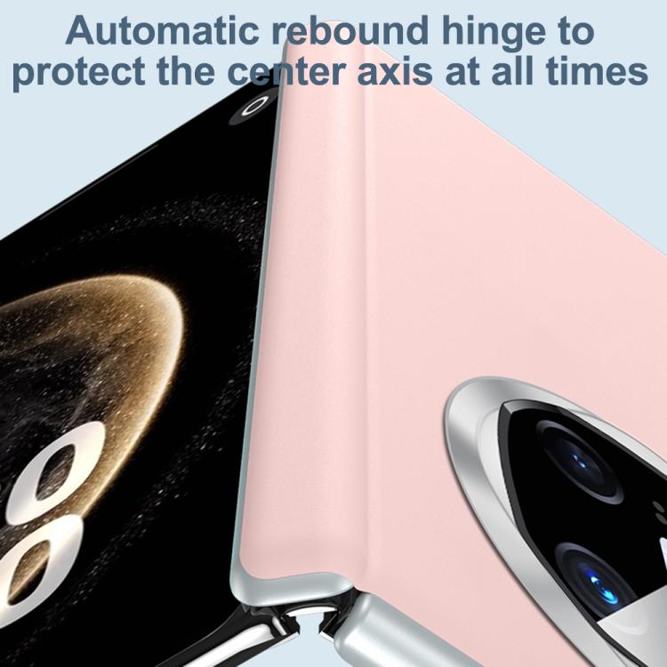 For Huawei Mate X6 SULADA Skin Feel Liquid Leather Shockproof Phone Case(Black) by SULADA