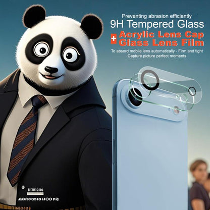 For iPhone Air IMAK High Definition Integrated Rear Camera Glass Lens Film, Black Eye Design by imak