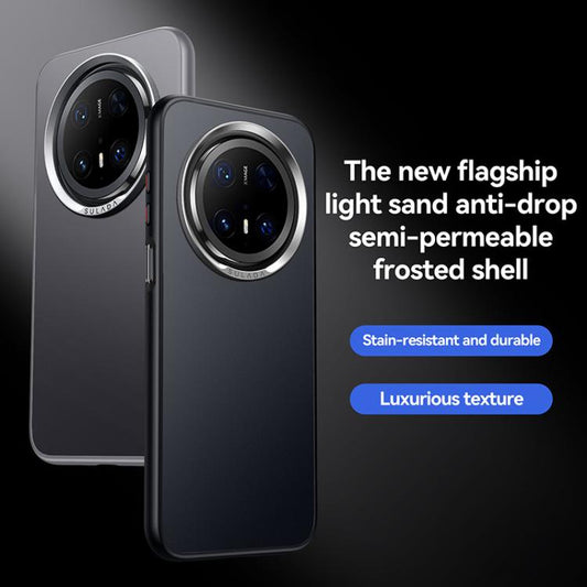 For Huawei Mate 70 Pro / Mate 70 Pro+ SULADA Skin Feel Matte Shockproof Phone Case(Black) by SULADA