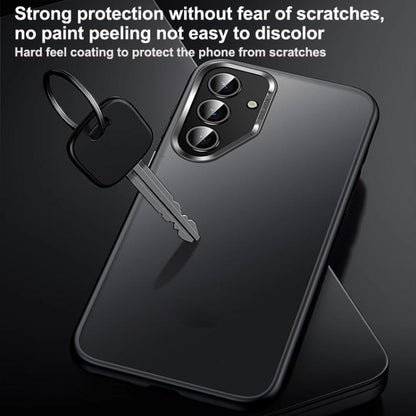 For Samsung Galaxy S25 5G SULADA Skin Feel Matte Shockproof Phone Case(Black) by SULADA