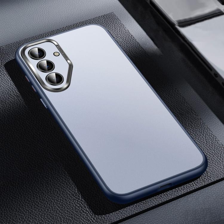 For Samsung Galaxy S25+ 5G SULADA Skin Feel Matte Shockproof Phone Case(Blue) by SULADA