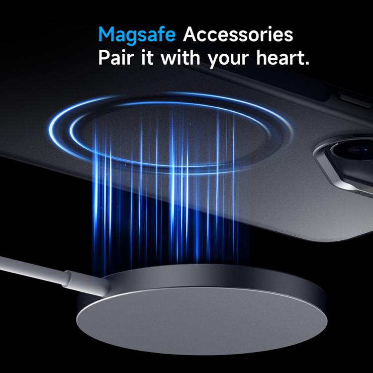 For Samsung Galaxy S25 5G SULADA Light Sand MagSafe Magnetic PC Hybrid TPU Phone Case(Blue) by SULADA