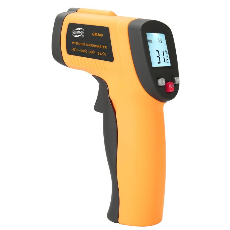 BENETECH GM300 Infrared Thermometer, Temperature Range: -50 - 450 Degrees Celsius by BENETECH