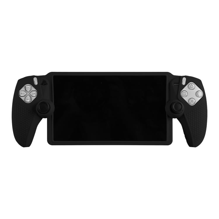 For Sony PlayStation Portal Handheld Game Console Silicone Protective Cover(Black) by bashfashion