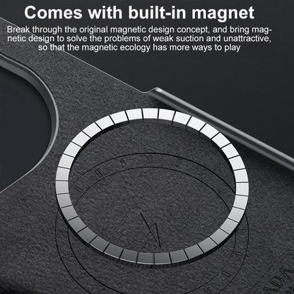 For Huawei Mate X6 SULADA Frameless Top Layer Cowhide Leather Hybrid PC Phone Case(Green) by SULADA