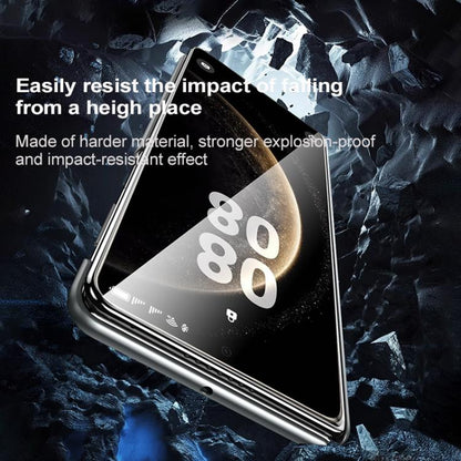 For Huawei Mate X6 SULADA Frameless Top Layer Cowhide Leather Hybrid PC Phone Case(Red) by SULADA