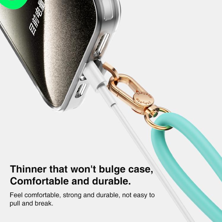 DUX DUCIS Stoyobe Nylon Cloth Phone Strap Adapter(Dark Grey) by DUX DUCIS