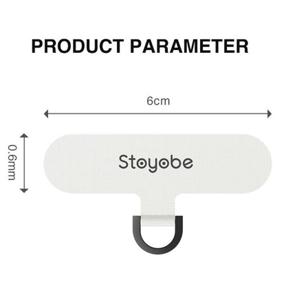 DUX DUCIS Stoyobe Nylon Cloth Phone Strap Adapter(Dark Grey) by DUX DUCIS