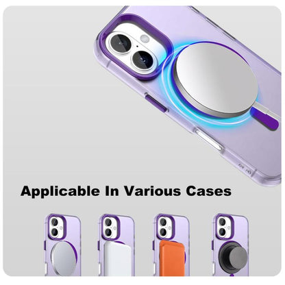 For iPhone 17 IMAK Candy Series Shockproof MagSafe Phone Case(Purple) by imak