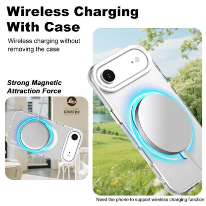 For iPhone Air IMAK Candy Series Shockproof MagSafe Phone Case(White) by imak