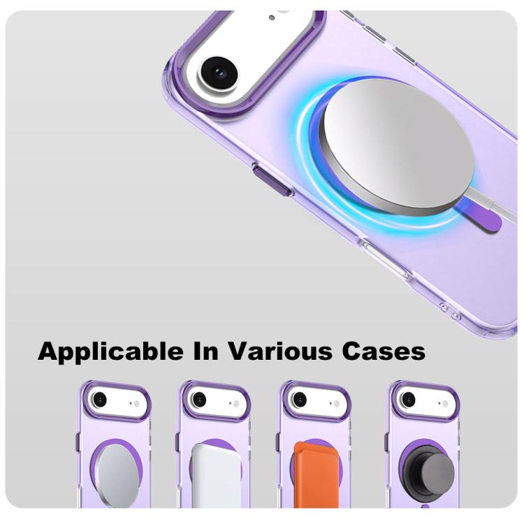 For iPhone Air IMAK Candy Series Shockproof MagSafe Phone Case(Purple) by imak