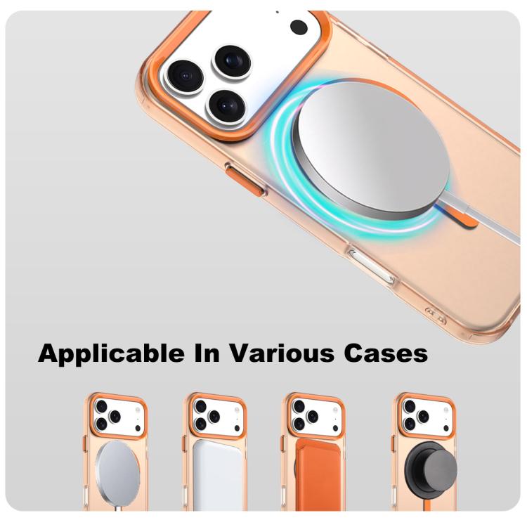 For iPhone 17 Pro IMAK Candy Series Shockproof MagSafe Phone Case(Orange) by imak