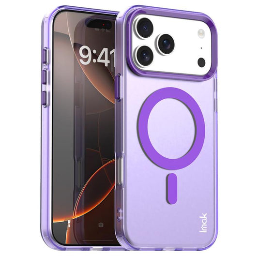 For iPhone 17 Pro IMAK Candy Series Shockproof MagSafe Phone Case(Purple) by imak