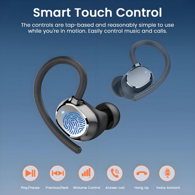 Q22 On Ear In-ear Stereo Noise Reduction Bluetooth Earphone(Light Purple) by bashfashion