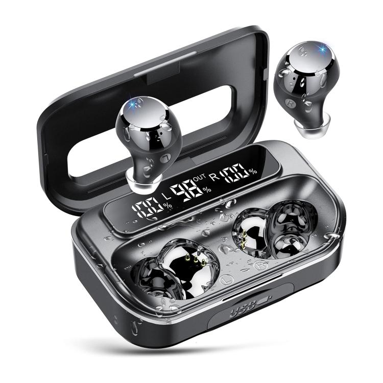 Q26 In-ear Noise Reduction Bluetooth Earphone Wireless Bluetooth Sport Earbuds(Black) by bashfashion