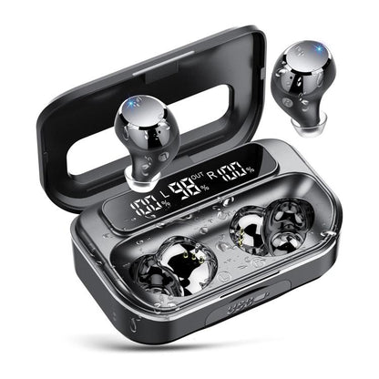 Q26 In-ear Noise Reduction Bluetooth Earphone Wireless Bluetooth Sport Earbuds(Black) by bashfashion