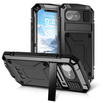 For iPhone 16e IP68 Waterproof Dustproof Shockproof Phone Case(Black) by bashfashion