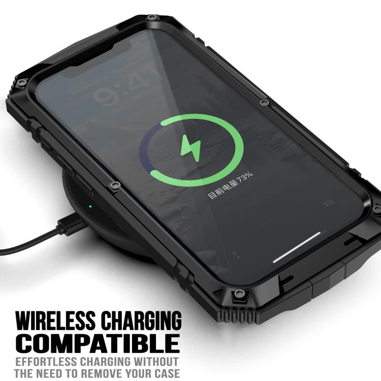 For iPhone 16e IP68 Waterproof Dustproof Shockproof Phone Case(Black) by bashfashion