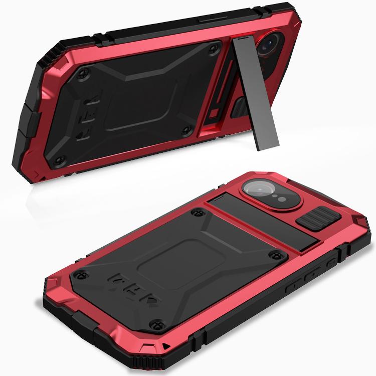 For iPhone 16e IP68 Waterproof Dustproof Shockproof Phone Case(Red) by bashfashion